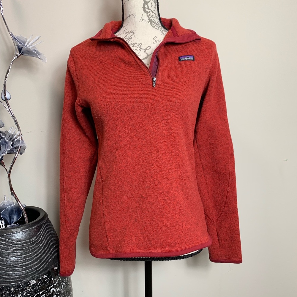 Patagonia Red Better Sweater